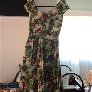 Christmas Whimsy Vintage Style Dress